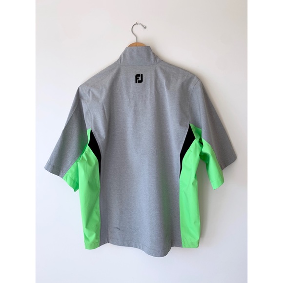 Veste De Pluie FootJoy DryJoys Manches Courtes - Taille XL, Noire, Collection Tour, Occasion